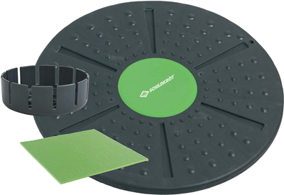 SCHILDKR™T Plateau d'équilibre/Balance board, vert/anthracite