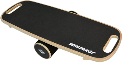 SCHILDKR™T Balance Board Wave, en bois véritable, noir