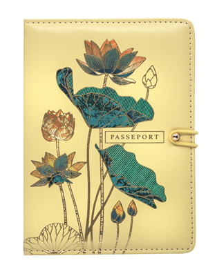 Art & Kraft Protège-passeport Pepakura Lotus