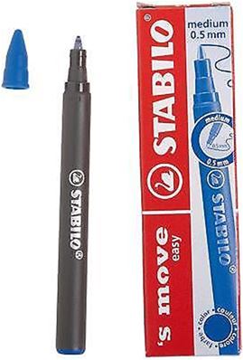 Stabilo Lot de 3 recharges Stabilo encre bleue STABILO EASYoriginal effaçable