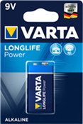 Varta Pile alcaline "LONGLIFE Power", 9V