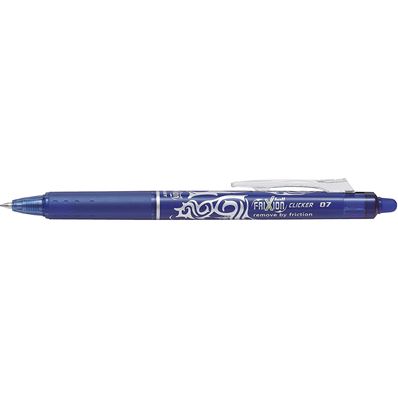 Pilot Stylo roller FRIXION BALL CLICKER 07, bleu BLRT-FR5-L