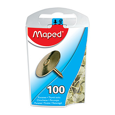 Maped Punaises cuivrées diamètre : 10 mm