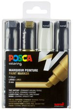 POSCA Marqueur à pigment PC-8K étui de 4
