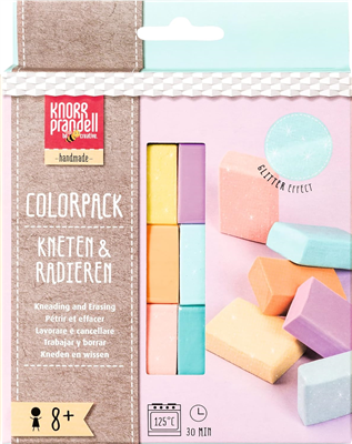 KNORR prandell Kit créatif Modeler & gommer pastel