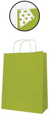 agipa Sac en papier kraft moyen vert lime