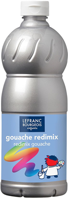 LEFRANC BOURGEOIS Gouache liquide 1.000 ml, argent