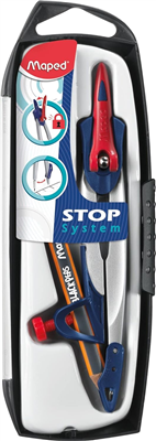 Maped Coffret compas Stop System avec bague universelle,