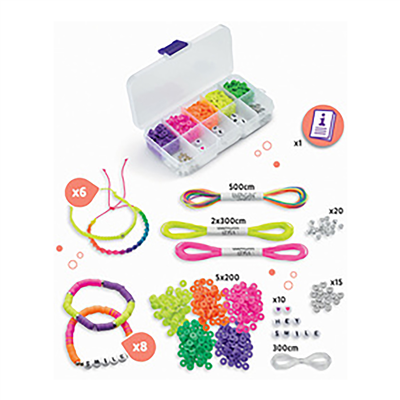 Maped CREATIV Kit bijoux bracelet NEON IMAGIN'STYLE