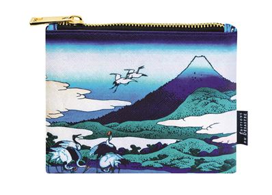 Art & Kraft Collection Musée Pochette Plate Mont Fuji Hokusai