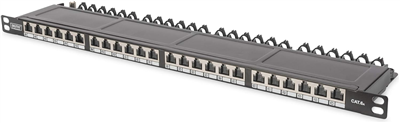 DIGITUS Panneau de brassage modulaire 19" Cat.6, classe EA