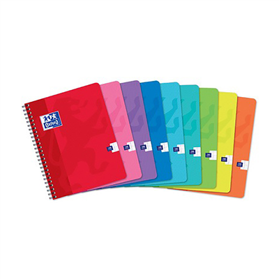 Oxford Cahier reliure intégrale 170 x 220 mm quadrillé 5x5