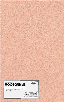 folia Caoutchouc mousse (L)200 x (H)290 mm, chamois