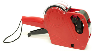 agipa Pince à étiqueter 101418 rouge 1 ligne numérique