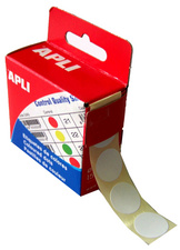 agipa APLI Pastille de signalisation diamètre : 15 mm blanc