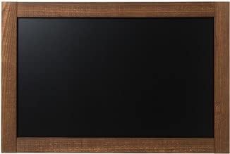 Bi-Office Tableau noir, rustique, 1.200 x 900 mm, marron