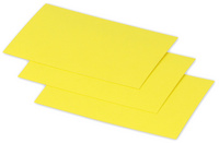 Pollen by Clairefontaine Carte 70 x 95 mm jaune soleil