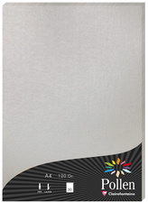 Pollen by Clairefontaine Papier A4 argent