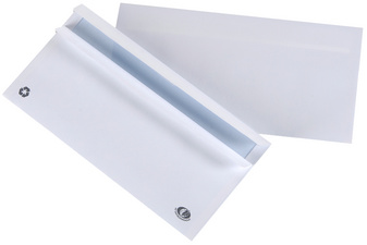 GPV Enveloppes DL 110 x 220 mm sans fenêtre autocollantes