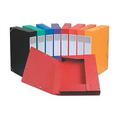 EXACOMPTA boîte de classement Cartobox A4 40 mm rouge
