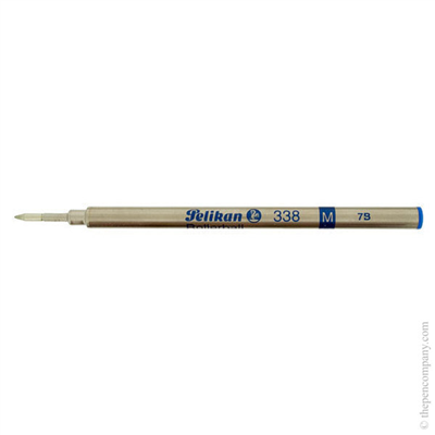 Pelikan Recharge pour stylo roller 338, largeur: M, bleu