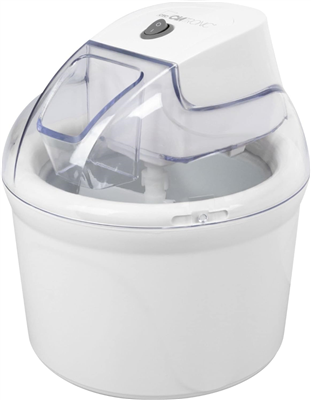 CLATRONIC Sorbetière ICM 3764, 1, 5 litre, blanc