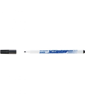 BIC Marqueur noir pour tableau blanc Velleda 1721, pointe ogive, 841842