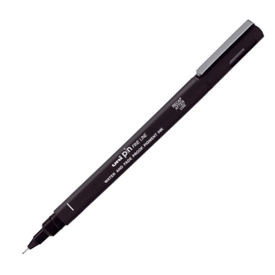 UNI-BALL Stylo UNI PIN pointe calibrée 1,2 mm Noir