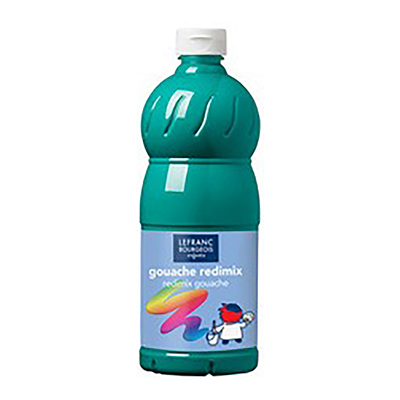 LEFRANC BOURGEOIS Gouache liquide 1.000 ml vert émeraude