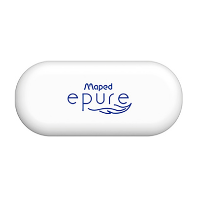 Maped Gomme plastique Epure ovale blanc