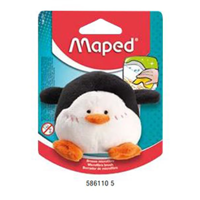 Maped Eponge pour tableau peluche Pinguin noir/blanc