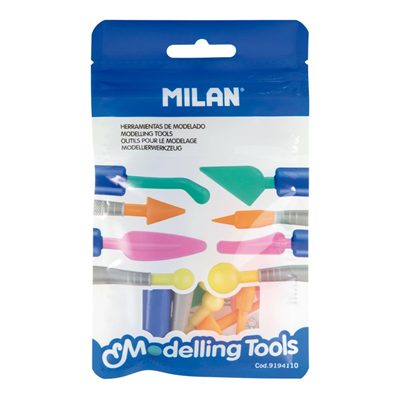 Milan outils de modelage (2 manches + 8 pointes)