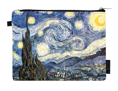 Collection Le Musée pochette moyen modèle Van Gogh la nuit étoilée 1889