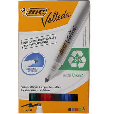 BIC Marqueur pour tableau blanc Velleda 1701 ECOLutions