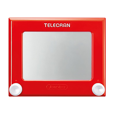 Joustra Ardoise magique TELECRAN ORIGINAL rouge