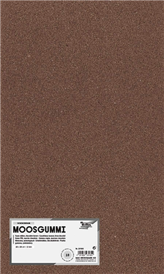 folia Caoutchouc mousse (L)200 x (H)290 mm, marron choco