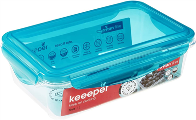 keeeper Boîte de conservation "tino", avec clip, 1, 0 litre