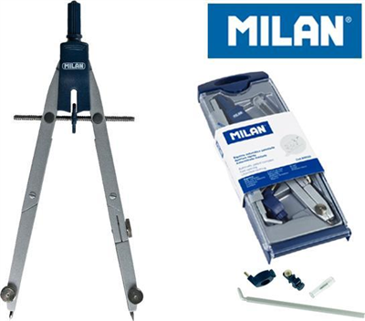 Milan  Coffret compas technique avec balustre géant