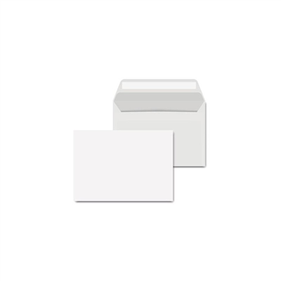 Clairalfa Enveloppes C6 114 x 162 mm blanc