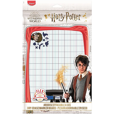 Maped Ardoise HARRY POTTER effaçable à sec blanc