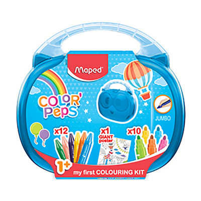 Maped ma première valise à dessin COLOR'PEPS 23 piéces,