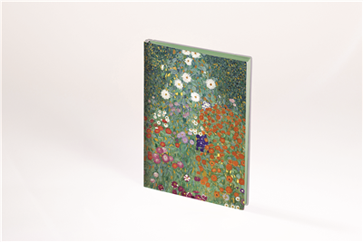 Art & Kraft Carnet souple Collection le Musée Le Jardin des fleurs Klimt