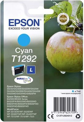 Epson T1292 Cartouche d'encre d'origine - x 1 Cyan