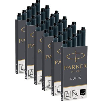 PARKER Cartouches d'encre grande capacité QUINK, noir 1950382