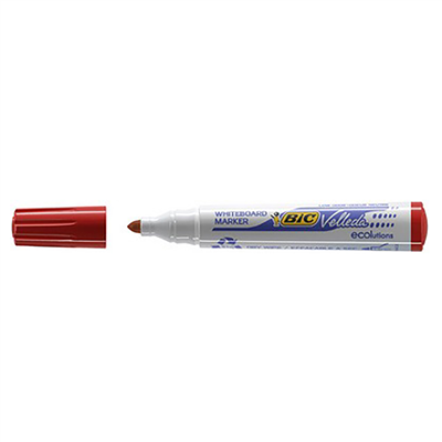 BIC Marqueur tableau blanc Velleda 1701 ECOlutions rouge