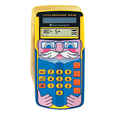 TEXAS INSTRUMENTS Calculatrice solaire Little Professor