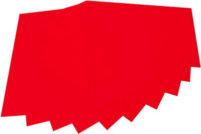 folia Feutrine de bricolage, (L)200 x (H)300 mm, rouge vif