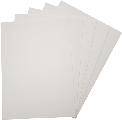 folia Caoutchouc mousse (L)290 x (H)400 mm, blanc