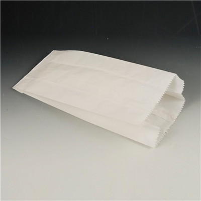 PAPSTAR Sachet à soufflet en papier, blanc