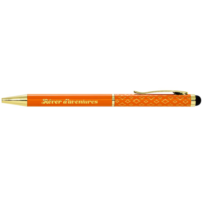 Art & Kraft Stylo stylus Leitmotiv orange Rêver d'aventures
